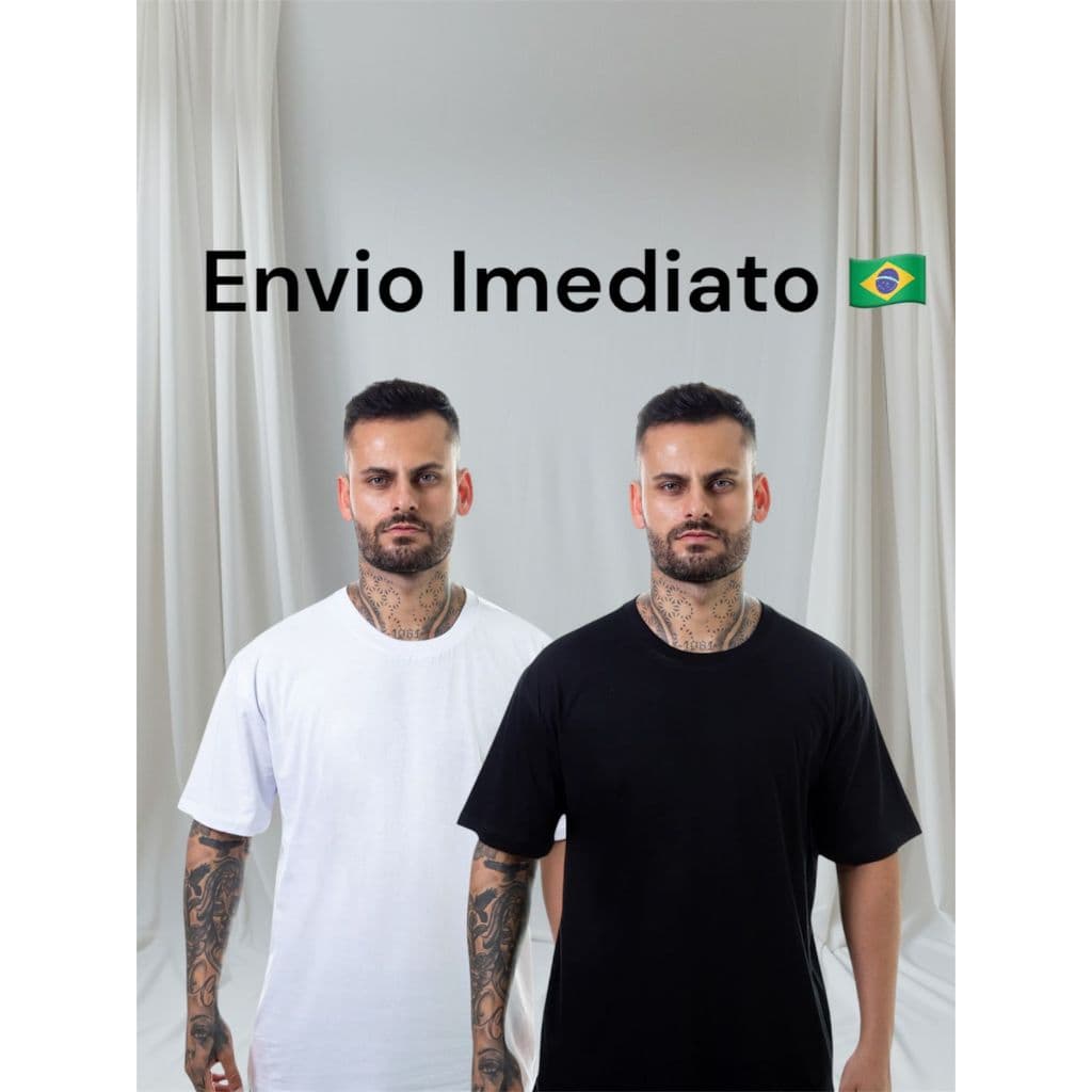 Camisetao De Treino Oversized Blusa Larga Confortável Algodao Premium Masculino