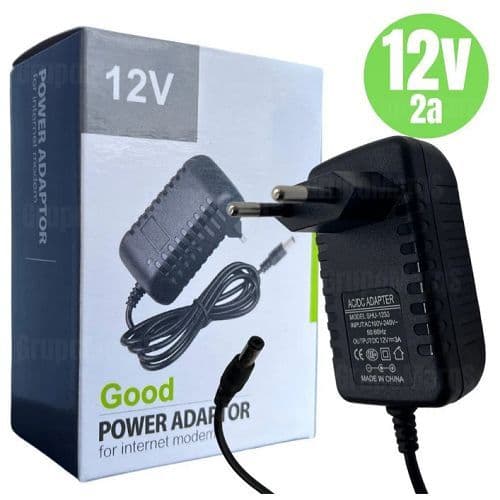 Fonte De Alimentação Carregador Universal 12V2A Plug P4 Bivolt