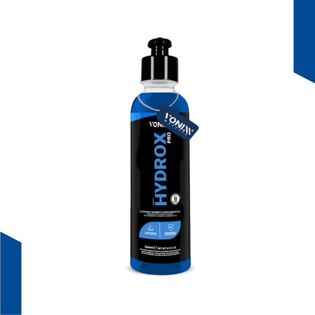 Hydrox Pro 240ml Coating Cêramico Hidro Repelente Concentrado Vonixx