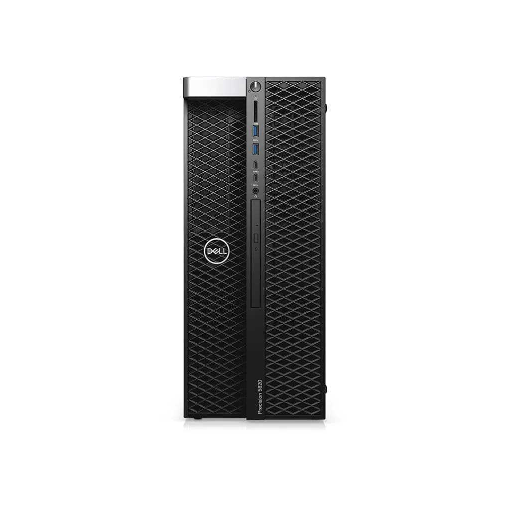 Workstation Dell, Precision 5820, Xeon W-2123, 3.60GHz, 64GB, SSD-256GB + HD-1TB, NVIDIA 8GB