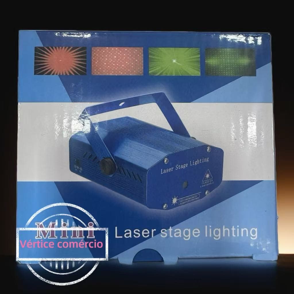 Mini Laser Projetor Holografico Tripe PARA FESTA LuaTek