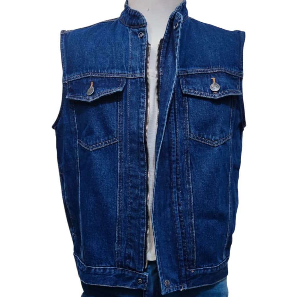 Colete Jeans Gola Padre Pross Jeans