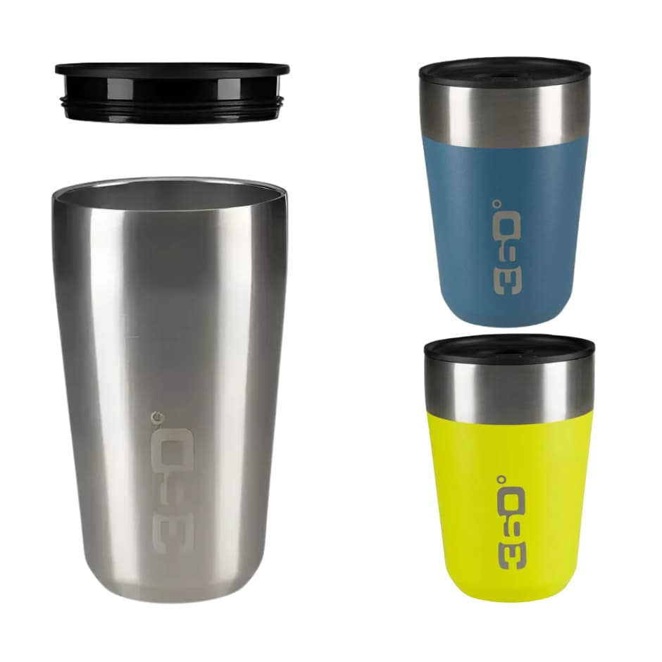 Copo Térmico 355ml com Tampa 360º Degrees Inox Ntk