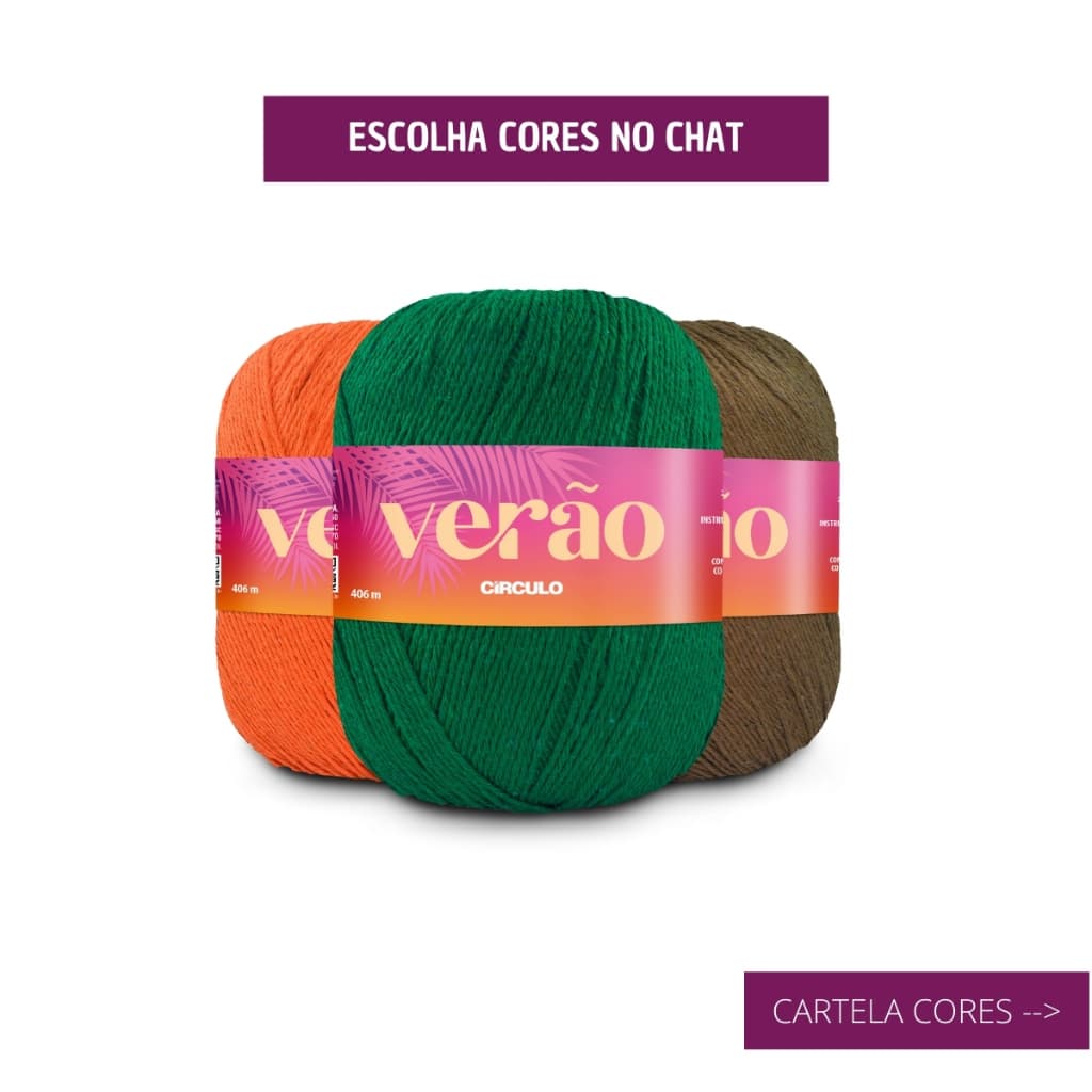 Fio Linha Verão 150g 366 Metros Mesma Espessura Charme PROMO