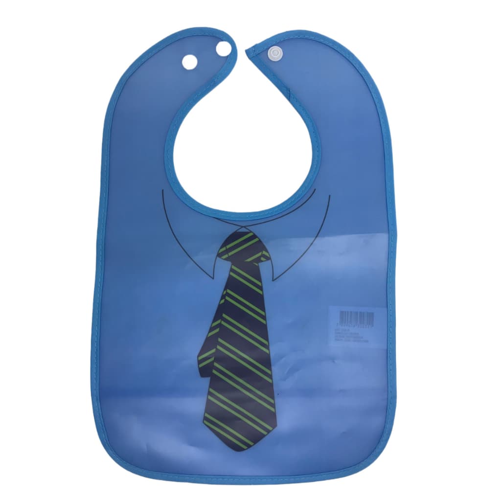 Babador Impermeável Bebê com Bolso Ajustável