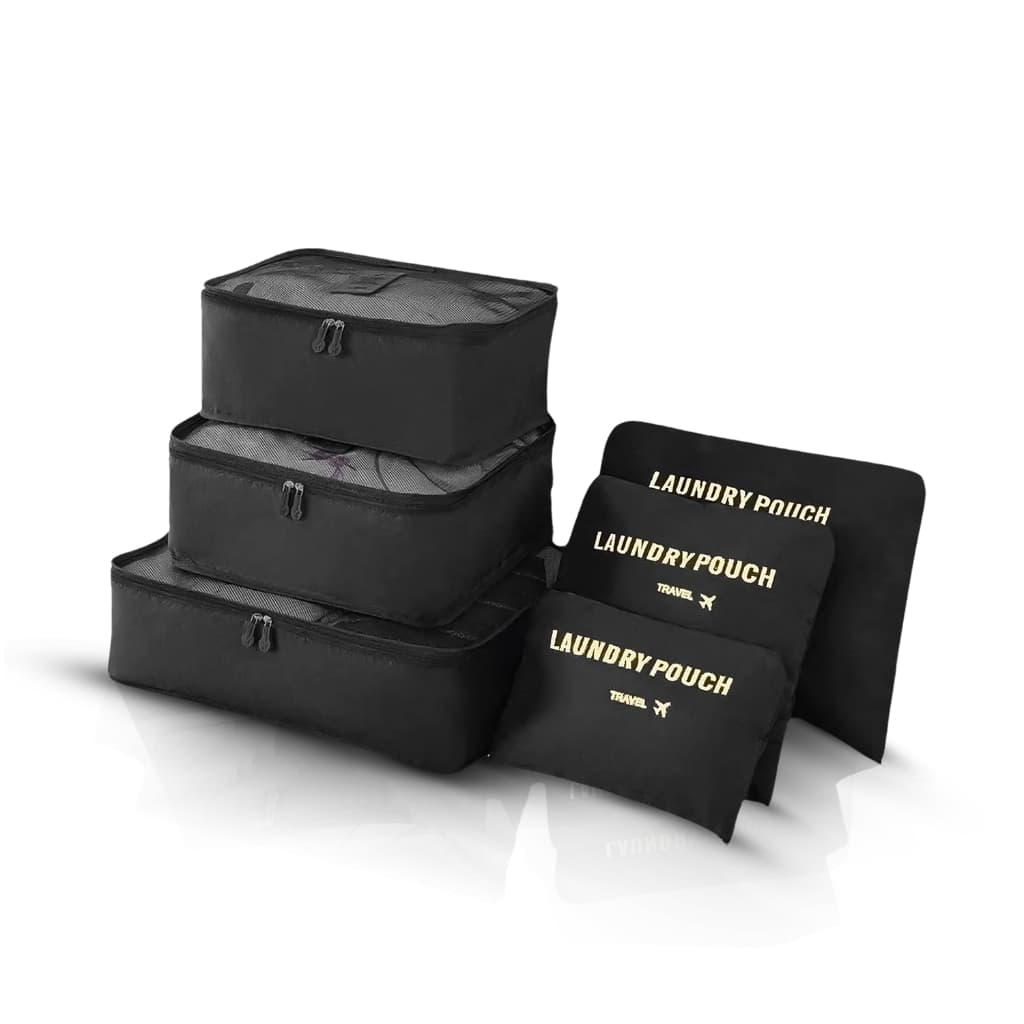 Kit Bolsas De Armazenamento Organizador Para Viagem 6 PEÇAS
