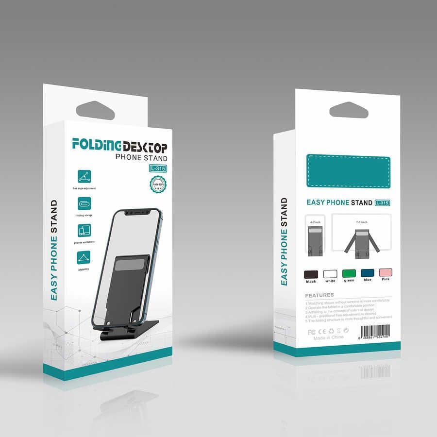suporte para celular folding desktop l-315- Conforto e Praticidade para Seu Celular e Tablet!