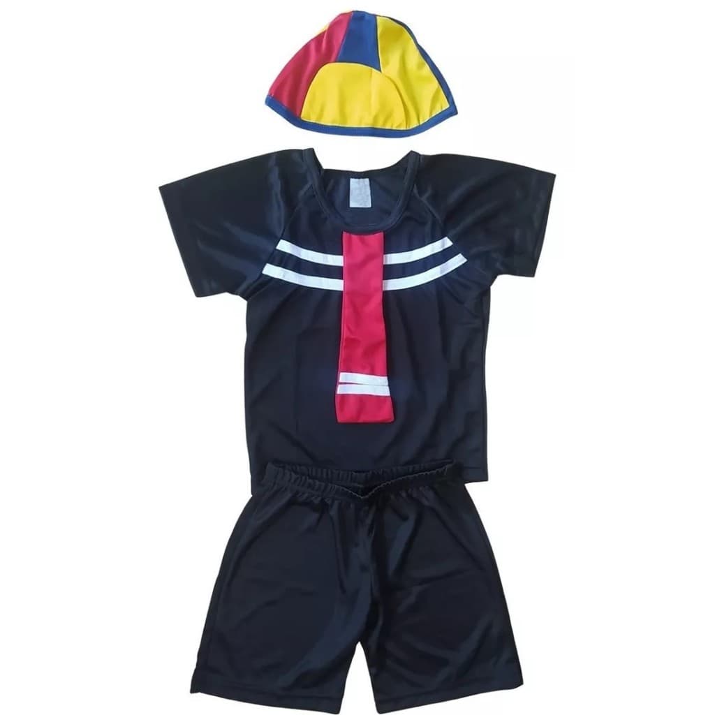 fantasia infantil tesouro kiko - 1 a 10 anos