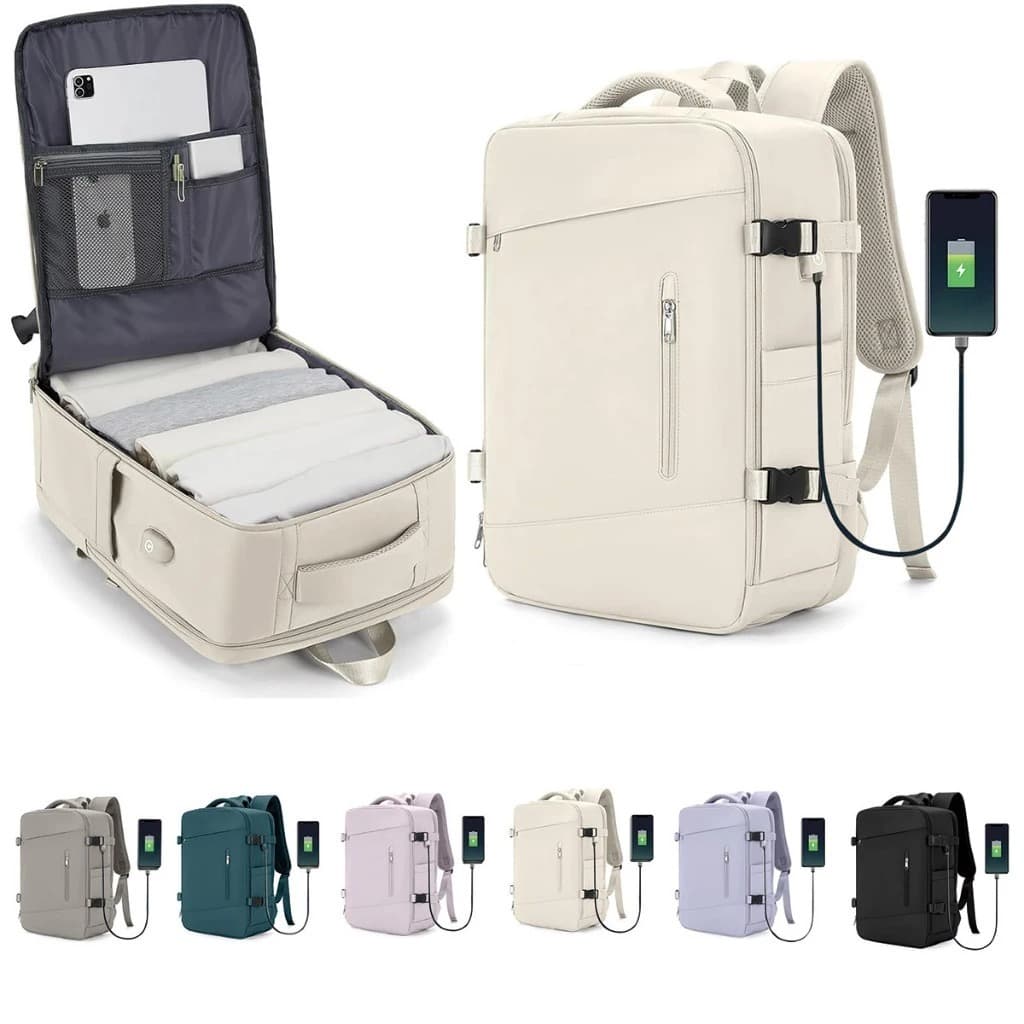 Mochila Executiva Viagem Grande Notebook Feminina Masculina