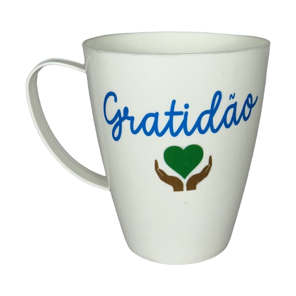 100un CANECAS Xícaras 400ml personalizadas "GRATIDÃO" - Lembrancinha,