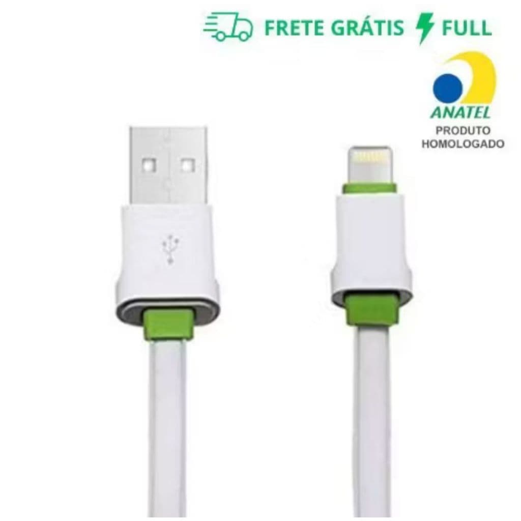 Cabo de carregador de Iphone Kaidi de Silicone Kd-305 Ultra Rápido Promo