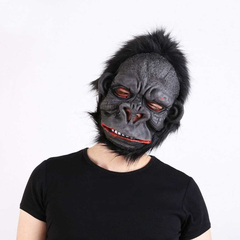 Máscara Gorila Cosplay Macaco Fantasia Realista Dia Das Bruxas,  Halloween Carnaval Festas