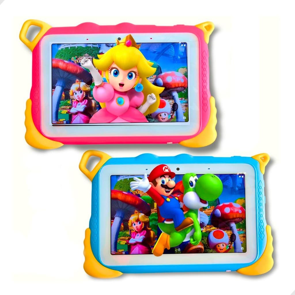Tablet Infantil com Capa 6GB de RAM, 128GB Tela de 7 com Brindes