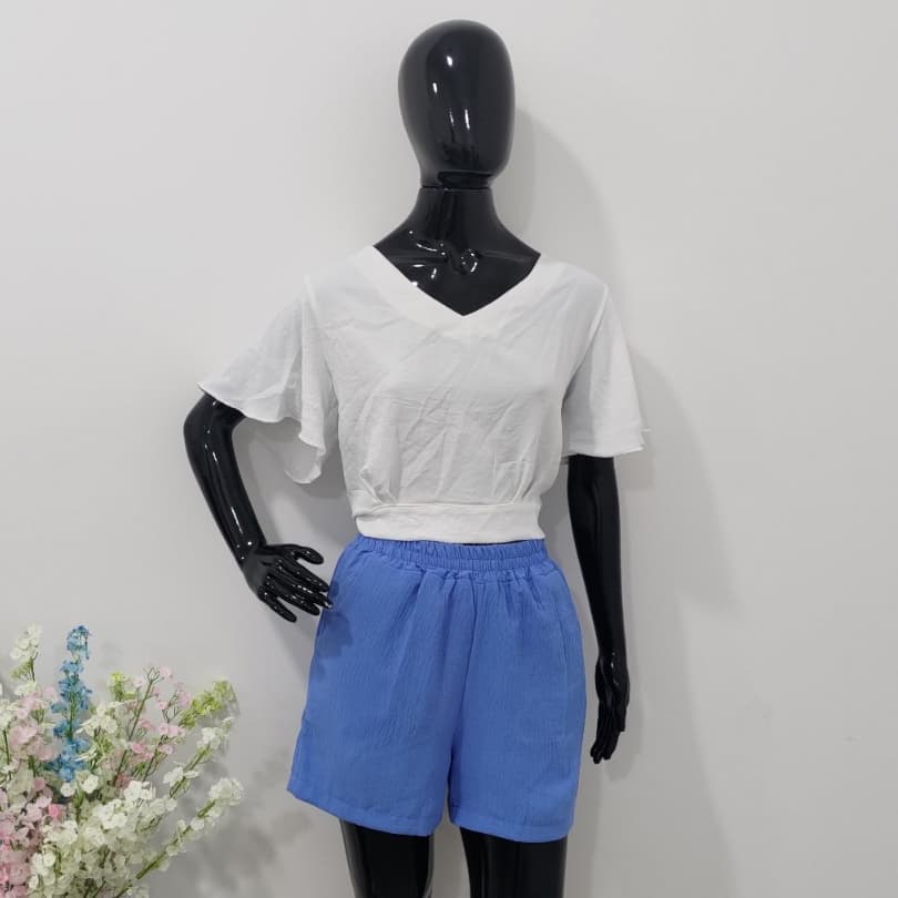 Blusa Femenina Duna Com Manga Atras Com Corda