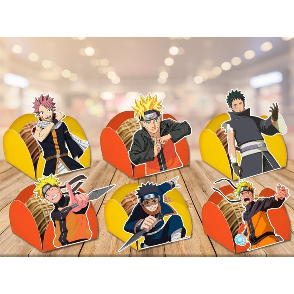 Forminhas e Tags Personalizadas - NARUTO - 50/100/150 Unidades - ATENÇÃO *** LEIA A DESCRIÇÃO
