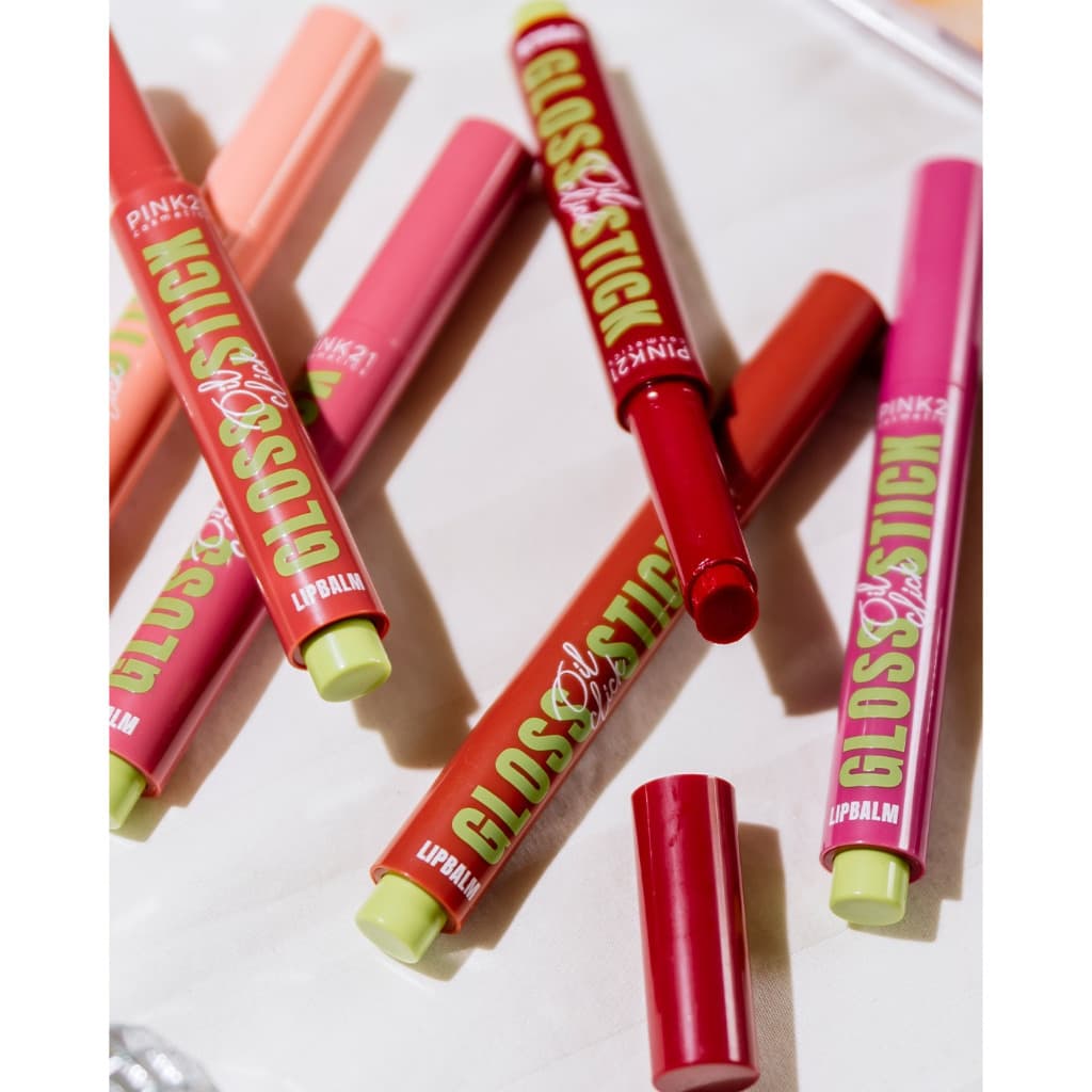 Lip Balm Gloss Stick Pink 21