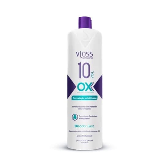 Água Oxigenada OX volume 10 - Vloss 900ml