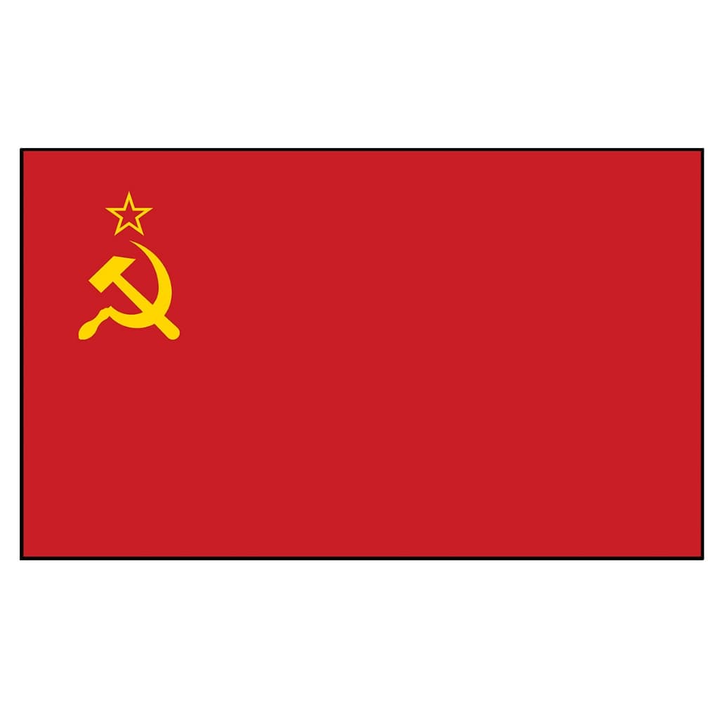 Bandeira União Soviética Oficial 90 x 150 cm Alta Qualidade