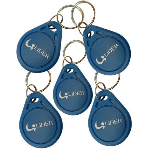 Tag Para Porteiro Coletivo Com Rfid Lider Kit Com 5 Peças