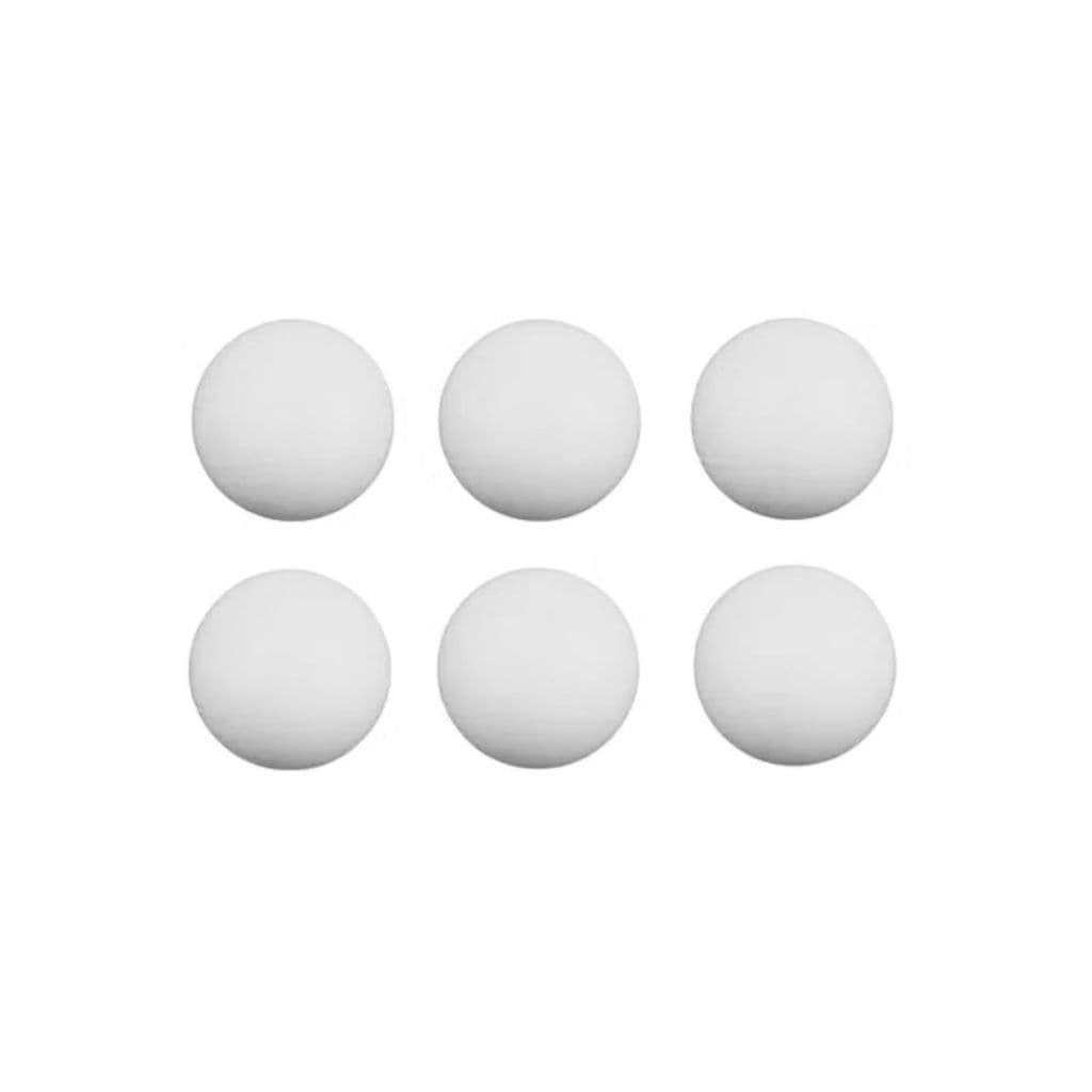 Kit 6 Bolinhas De Tenis De Mesa Ping Pong Brancas