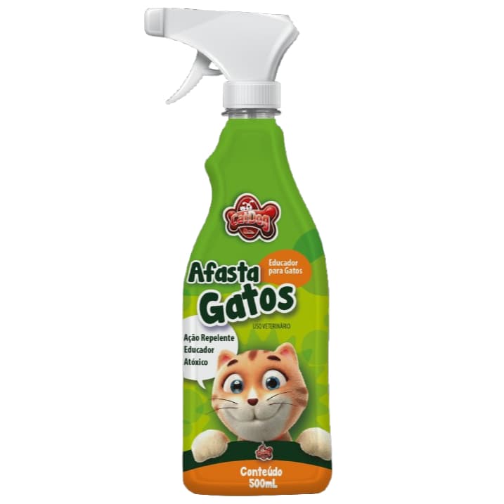 Afasta Gatos Educador Repelente de Gatos 500ml CatDog