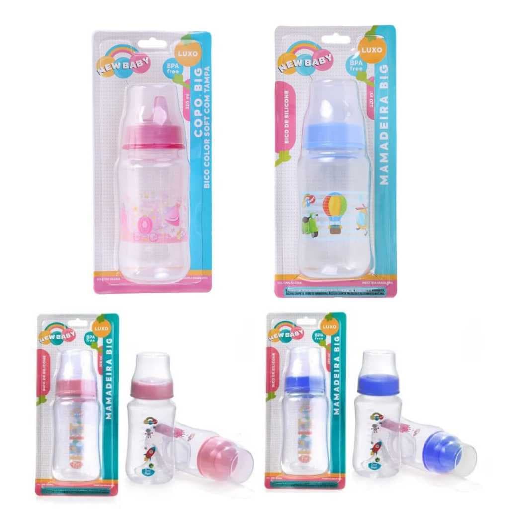 Copo Big Infantil c/Bico 320ml - NewBaby