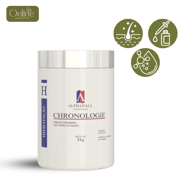 Hidratação Cronograma 1 kg Alphahall Livre de Ressecamento