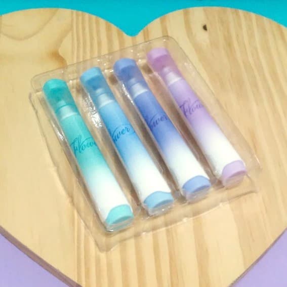 Marca Texto Flower - com 4 Cores Suaves