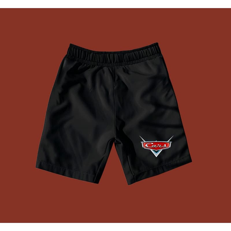 Bermuda Short Masculino Carros Lightning McQueen Tactel C/ Bolsos