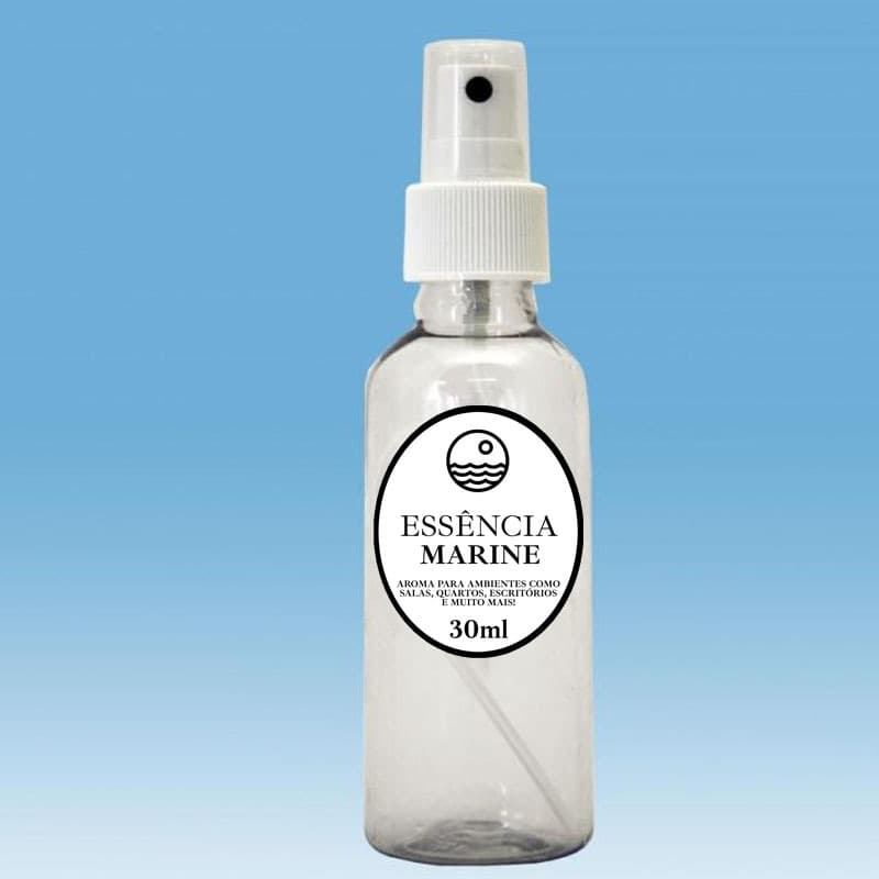 Essência Aromatizante de Ambientes Marine 30ml Ideal para Espaços Diversos