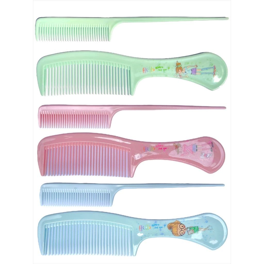 Escova Para Penteado Infantil Menina Kit Pente Infantil 2 Peças