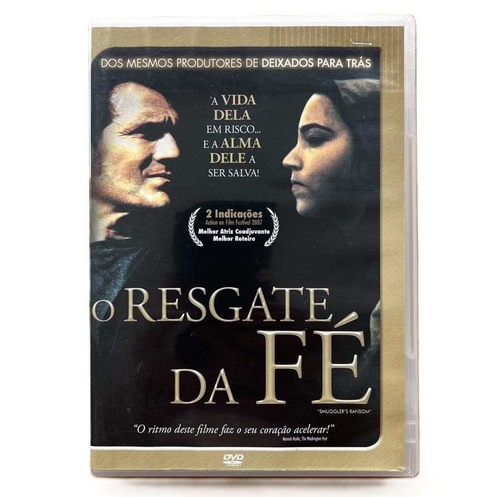 DVD Original Filme “O Resgate da Fé”