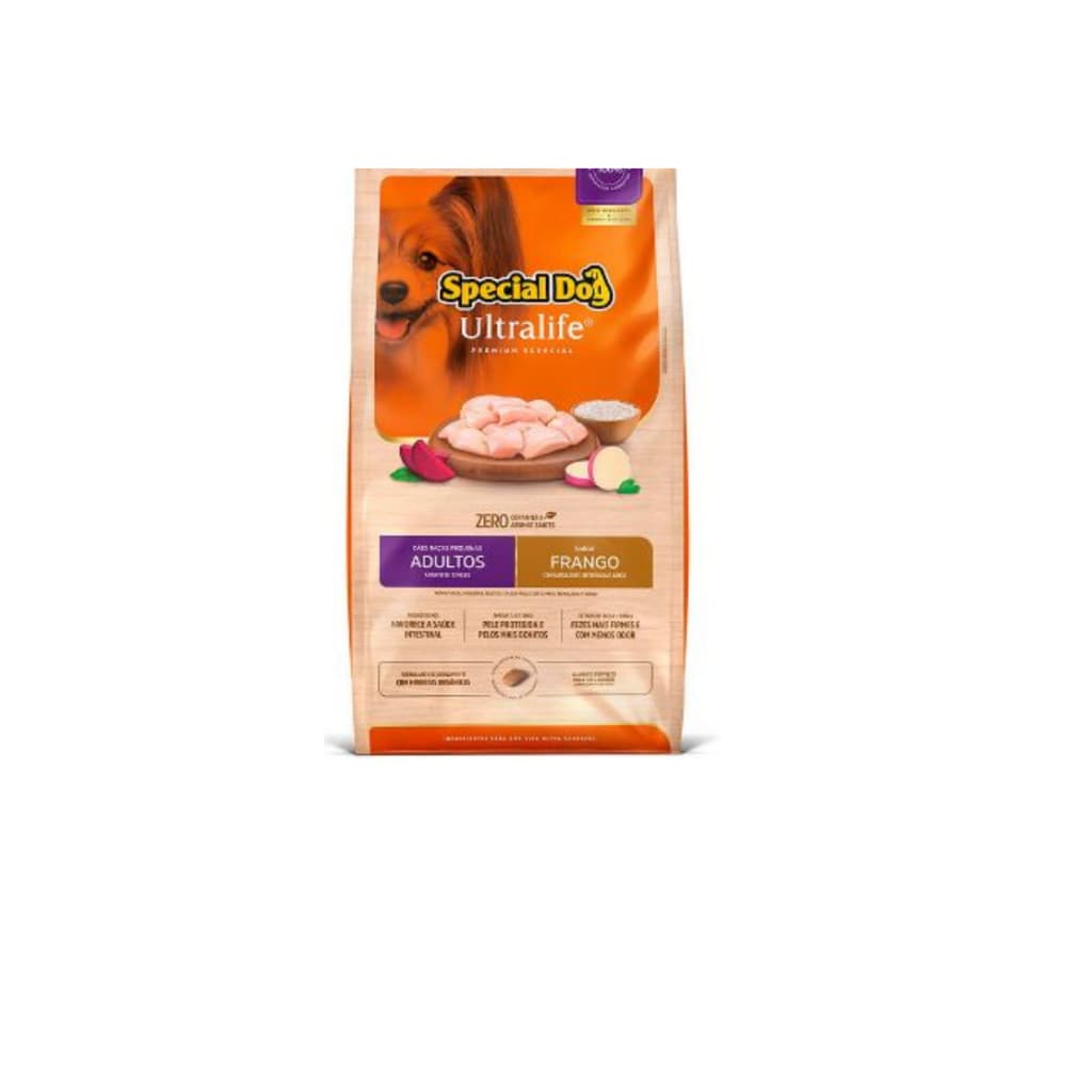 Ração Special Dog Premium cães Adultos sabor ULTRALIFE FRANGO 1Kg