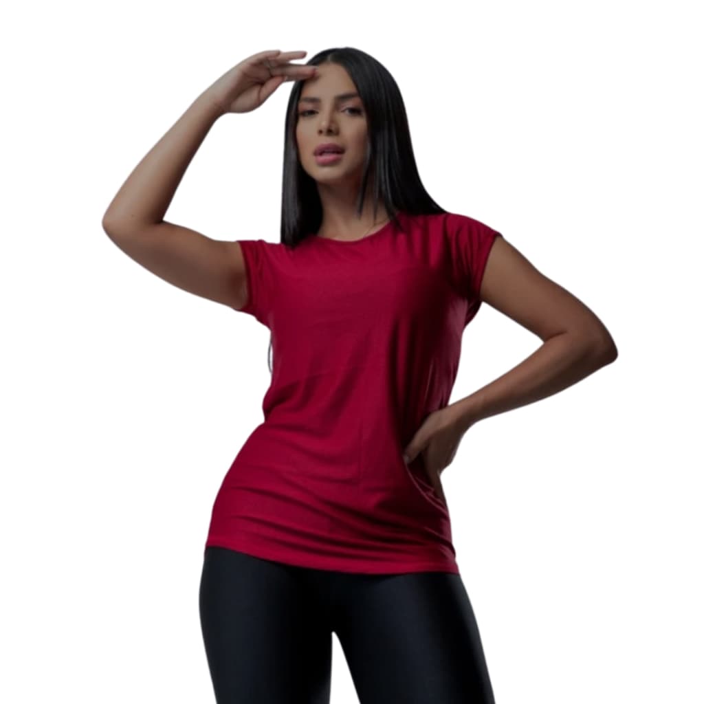 Blusa Academia Feminina Long Dryfit / Blusa Para Treino