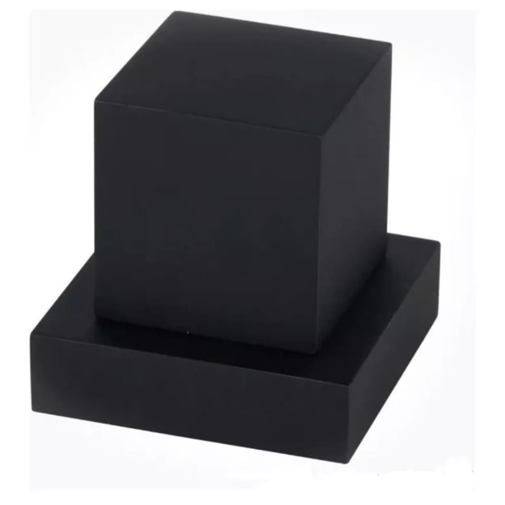 Acabamento Quadrado Preto para Registro Deca ou Padrão Deca