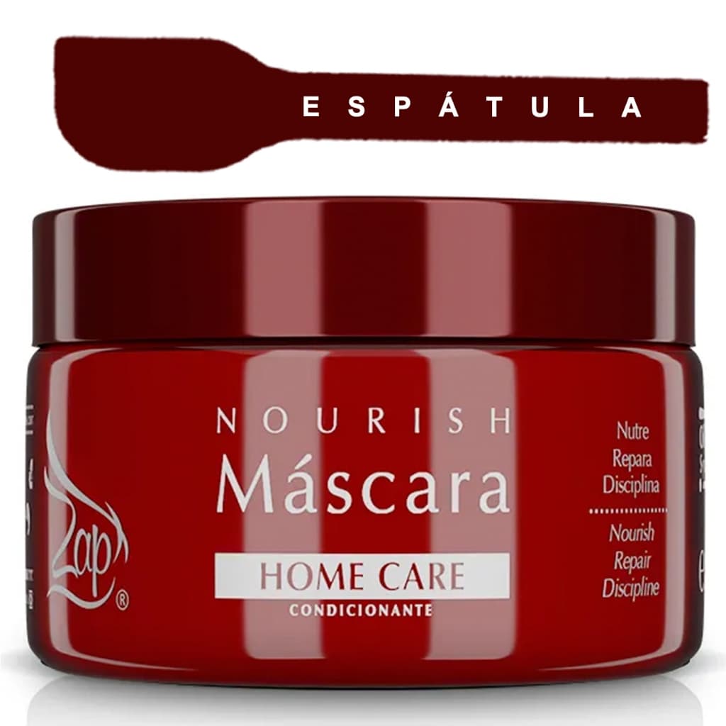 Zap Nourish Mascara Capilar Nutrição 250g Todos os tipos de cabelos