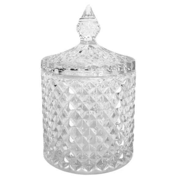 BOMBONIERE DE VIDRO MALDIVAS 580ML