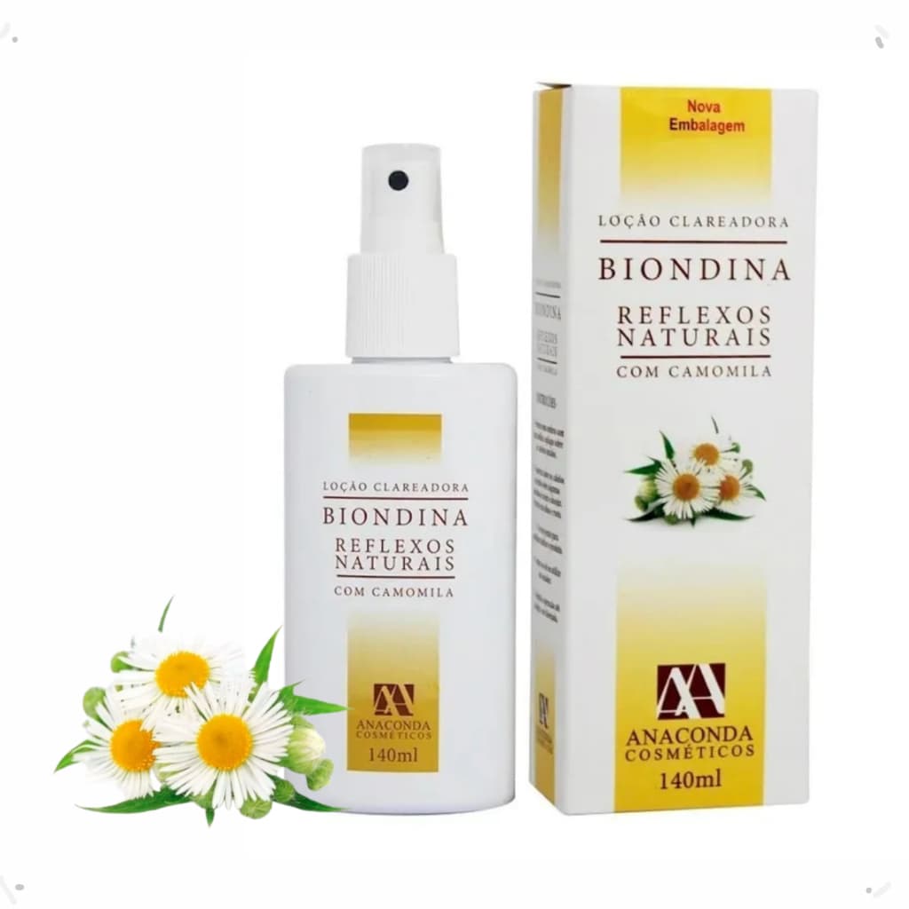 Biondina Clareador Reflexos Naturais Loção Clareadora 140ml