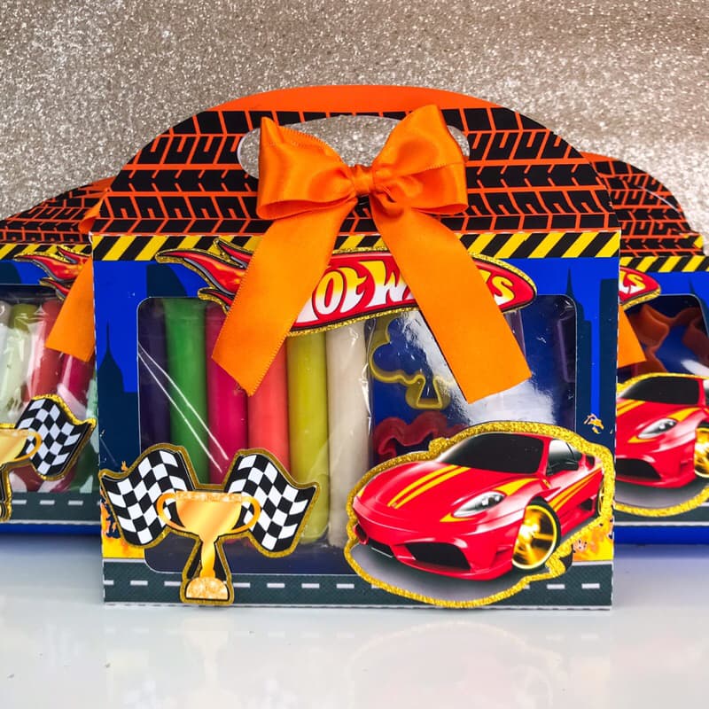 kit massinha personalizada - Hot Wheels
