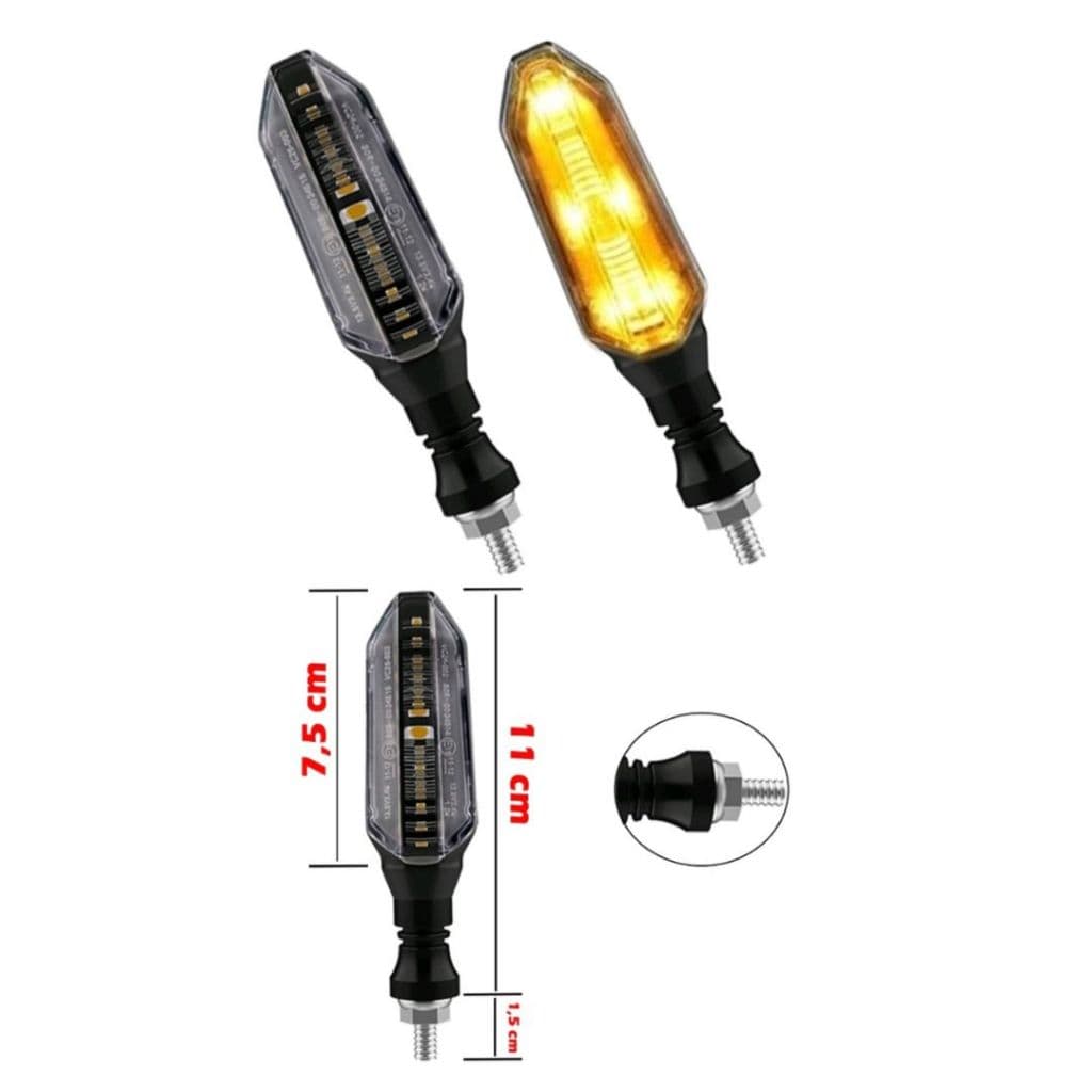 Pisca De Led CB Twister Encaixe Universal Stallion