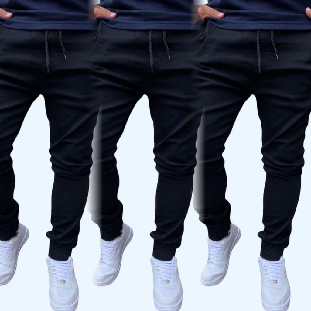 Kit 3 Calças Jogger Masculinas SlimFit