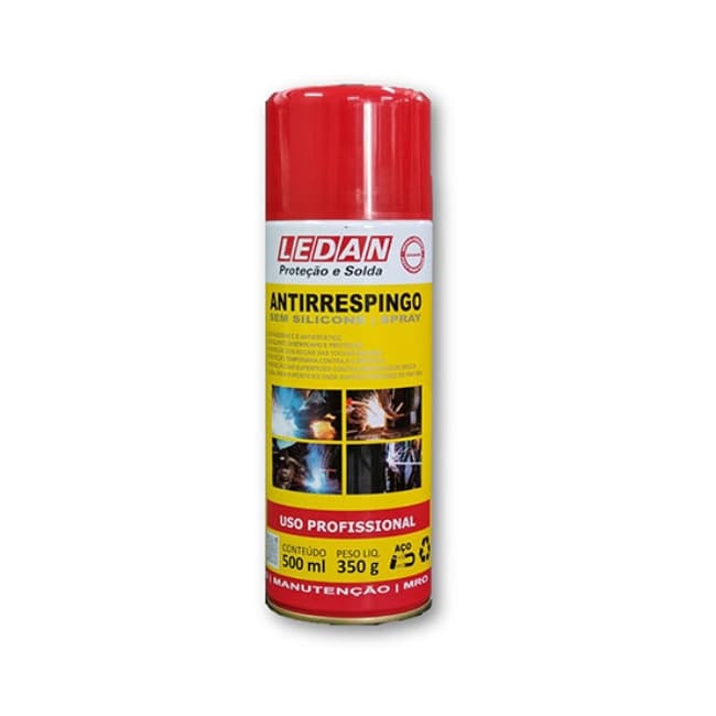 Antirrespingo Solda Sem Silicone 500ml Spray Ledan