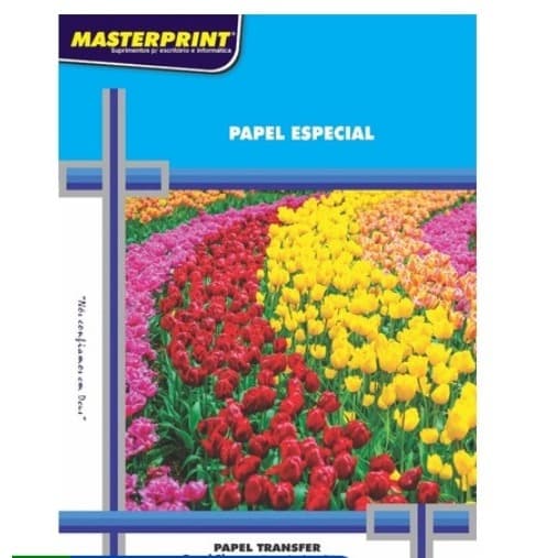 Papel Transfer Masterprint Tecido Claro A4 160g - Pt C 5 UnIdades