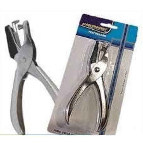 Perfurador Furador de Papel Alicate 1 Furo em Metal Aço Resistente MasterPrint