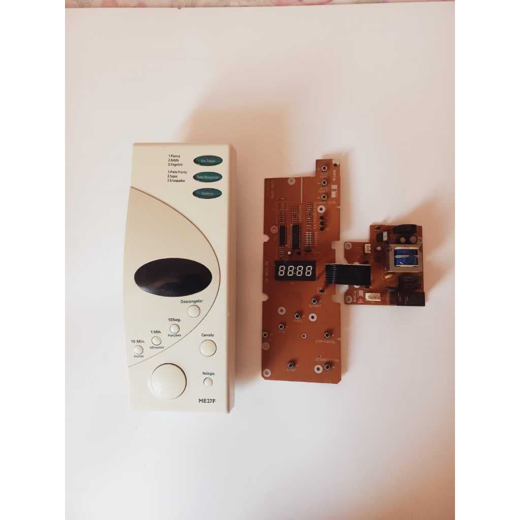 Painel completo com placa Micro-ondas Electrolux ME27F - USADO