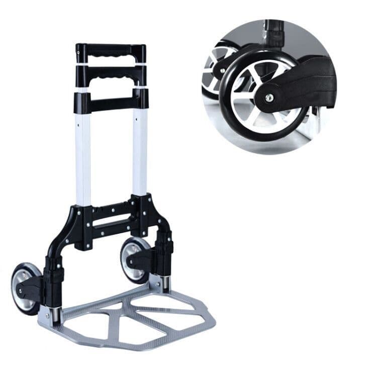 Carrinho Para Carga De Mão Dobrável Plataforma Até 75kg