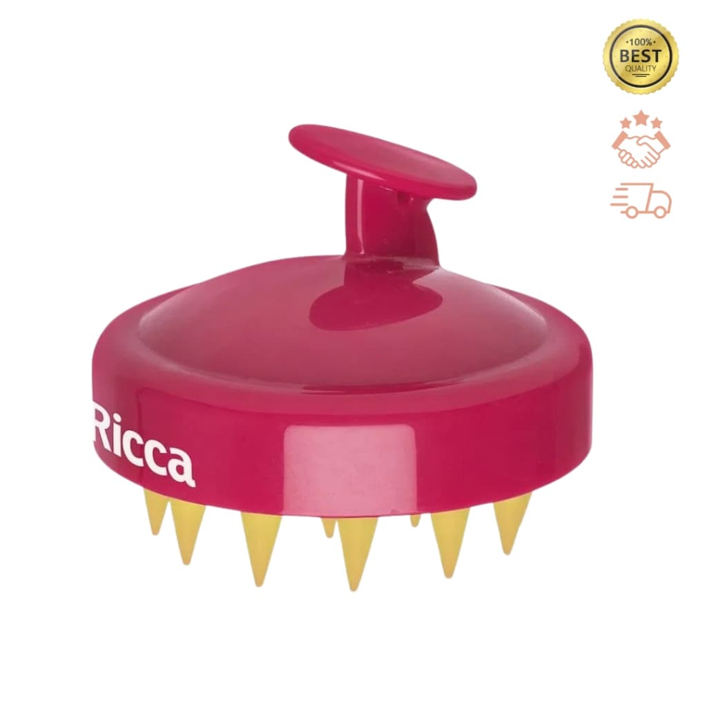 Escova Massageadora de Couro Cabeludo Shampoo Brush Ricca