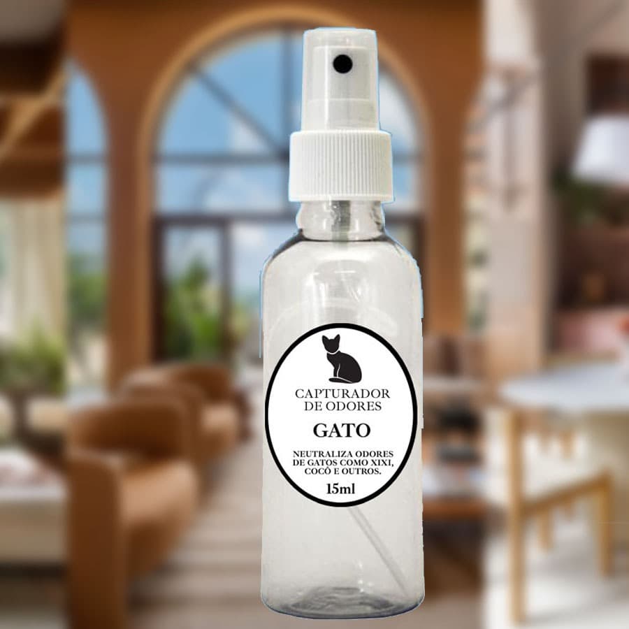 Neutralizador de Cocô e Xixi Gato Aroma Eucalipto Vários Tamanhos