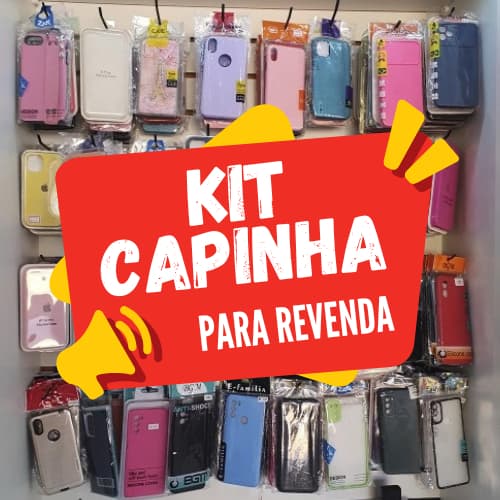 Kit 40 Capas Capinhas Variadas Para Revenda