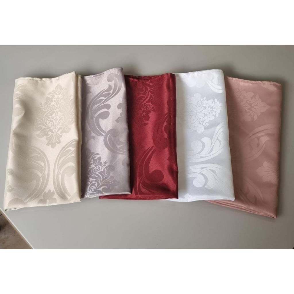 Toalha de Chá para Cozinha Decoração em Jacquard Liso 70X70cm